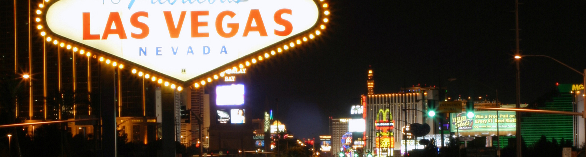 Mobiles Casino Leuchtreklame Las Vegas